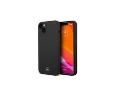 Mercedes Benz Apple iPhone 14 plus Mercedes dėklas Silicone juodos spalvos