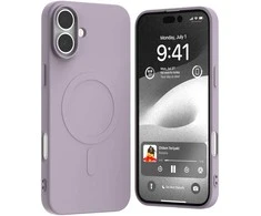 Mercury MagSafe Semi-Silikoninis Apple iPhone 16 Plus 6,7" dėklas telefonui violetinės spalvos