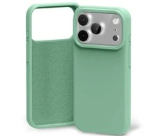 Dėklas Mercury Silicone skirtas Apple iPhone 17 Pro žalios spalvos