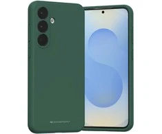 Dėklas Mercury Silikoninis dėklas Samsung S731 S25 FE tamsiai žalias