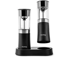 mPTech Sp. su o.o. Huslog Grinder Set with Charging Base - Juodas