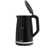 Virdulys Maestro mPTech Sp. su o.o. Huslog griovelių viryklė su jutikliniu skydeliu, juoda, 1,7 l, 2200 W