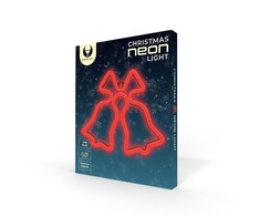 TelForceone Neon LED Kalėdiniai Varpėliai raudona FLNE17 Forever Light