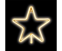 Neon LED Kalėdinė Žvaigždė šiltai balta FLNE22 Forever Light