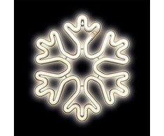 TelForceone Neon LED Kalėdų snaigė balta FLNE20 Forever Light