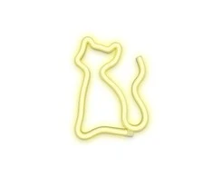 Neon LED Light Katė šiltai balta Bat + USB FLNE03 Forever Light