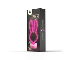 TelForceone Neoninis LED ant stovo RABBIT rožinis FSNE04 Forever Light