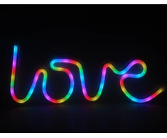 TelForceone Neoninis LED RGB LOVE FLRN01 + RC Forever Light