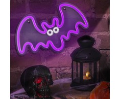 TelForceone Neoninis PLEXI LED FLYING BAT violetinės spalvos inis FPNE11"Forever" šviesiai