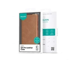 Nillkin Qin Pro Samsung Galaxy S25 Ultra – dėklas telefonui juodos spalvos
