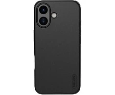 Nillkin Super Frosted PRO Back dėklas skirtas Apple iPhone 17 juodos spalvos