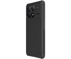 Nillkin Super Frosted PRO Magnetic Poco F6 Pro dėklas telefonui juodos spalvos