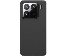 Nillkin „Super Frosted Shield Pro Xiaomi 15 Pro“ dėklas, juodas