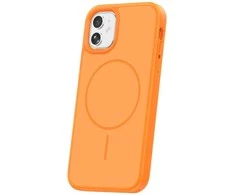 Dėklas Orange Frame Thin Mag case for iPhone 11 oranžinis