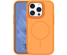 Dėklas Orange Frame Thin Mag case for iPhone 14 Pro 6,1" oranžinis