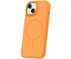 Dėklas Orange Frame Thin Mag case for iPhone 15 6,1" oranžinis