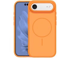 Dėklas Orange Frame Thin Mag case for iPhone 17 Air 6,6" oranžinis