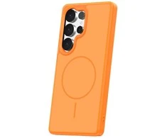 Dėklas Orange Frame Thin Mag case for Samsung Galaxy S26 Ultra oranžinis