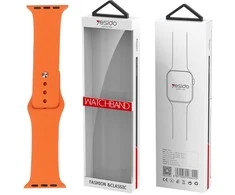 Yesido yesido WB44 silikoninis dirželis, skirtas iWatch L 38/40/41 (97+132) #10 ORANŽINĖ
