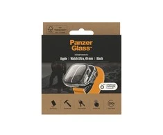 Panzer Glass PanzerGlass Full Body New Apple Watch, 49mm, juodas ekrano apsauga