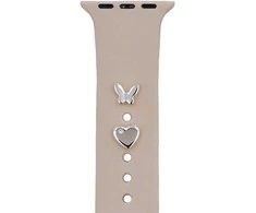 TFO Pin Charms set for watch straps butterfly sidabrinis