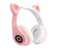 Invest Ausinės bluetooth B39 rožinė