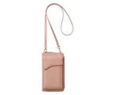 Telforceone PHONE BAG WITH WALLET FUNCTION (18*11*5CM) Rožinis