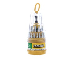 TFO TelForceone Atsarginis tiksliųjų atsuktuvų rinkinys TORX 31 in 1 / iPhone