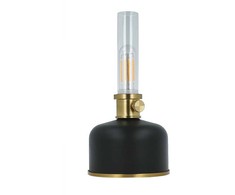 Plastrol "Retro Petroleum" LED lempa juoda FLR-25 Forever Light
