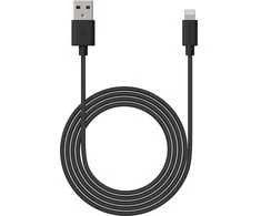 Riversong kabelis Beta 20 USB - USB-C 2m 3A juodos spalvos CT115