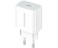 Riversong laidinis įkroviklis PowerKub 20 1x USB-C 20W baltos spalvos AD75