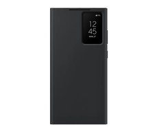 Samsung Galaxy S23 Smart View piniginės dėklas Juodas