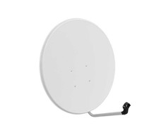LTC Satellite dish 80, baltas, 5pcs kit with mounting accessories