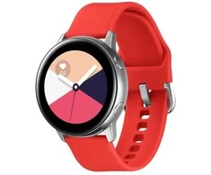 Telcon SILICONE BAND FOR Išmanusis laikrodis 20MM UNIVERSAL Raudonas