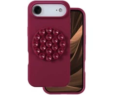 Dėklas Silicone Stick case for iPhone 17 Air 6,6" maroon