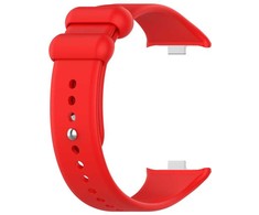 Telcon SILIKONINIS DIRŽELIS MI BAND 8 PRO /M8 PRO (7). RAUDONAS