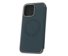 Dark Smart Gold Frame Mag dėklas, skirtas iPhone 14 Pro 6,1" tamsiai žalia