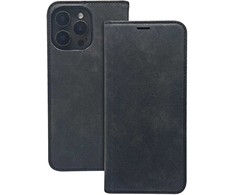 Telforceone Smart Suede dėklas Samsung Galaxy A54 5G juodas