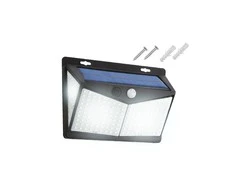 Sieninis šviestuvas LTC Telforceone Sieninė saulės lempa 208 LED SMD 600lm PIR IP65 1800mAh
