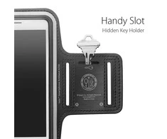 Spigen A703 Dyanmic Shield ArmBand dėklas juodos spalvos