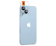 Spigen OPTIK.TR „EZ Fit” Kameros apsauga 2-pack Apple iPhone 14/14 Plus juodos spalvos