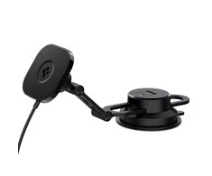 Spigen automobilio laikiklis Onetap Pro 3 ITS35W-3 DASH su QI 10W, skirtas iPhone su Magsafe juoda
