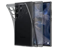 Dėklas Spigen Liquid Crystal, kosminės spalvos – Samsung Galaxy S23 Ultra