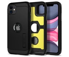 Spigen dėklas Tough Armour, skirtas iPhone 11 juodas