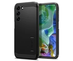 Spigen Tough Armor dėklas skirtas Samsung Galaxy S23 Plus, spalva - Juoda