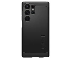Spigen Tough Armor dėklas skirtas Samsung Galaxy S23 Ultra, spalva - Juoda