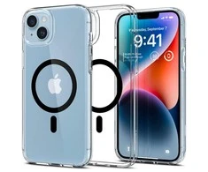 Dėklas SPIGEN ULTRA HYBRID MAG MAGSAFE IPHONE 14 PLUS/ 15 PLUS Juodas