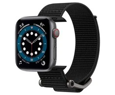 Išmaniojo laikrodžio Apple 4/5/6/7/SE dirželis, Juodos spalvos, 44/45mm