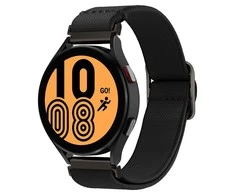 Išmaniojo laikrodžio Samsung Galaxy dirželis, Juodos spalvos, 40/42/44/46mm