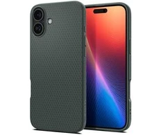 Spigen Liquid Air Apple iPhone 16 – dėklas telefonui žalios spalvos